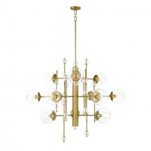 Eurofase 47223-011 - Traiton 48&#34; 3 Tier Chandelier In Gold