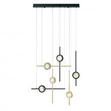 Eurofase 47255-036 - Barletta 32&#34; LED Chandelier In Gold And Black