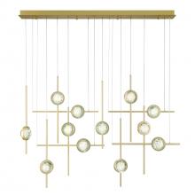 Eurofase 47256-019 - Barletta 53&#34; LED Chandelier In Gold