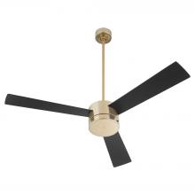 Oxygen 3-119-40 - Allegro 3 Blade Fan - Aged Brass