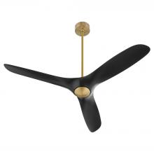 Oxygen 3-122-1540 - Province 56&#34; Fan - Aged Brass / Black
