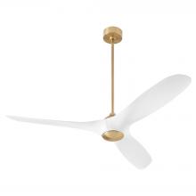 Oxygen 3-122-640 - Province 56&#34; Fan - Aged Brass / White