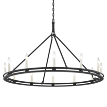 Troy F6237-TBK - Sutton Chandelier