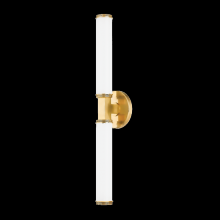 Hudson Valley 8723-AGB - 2 LIGHT WALL SCONCE
