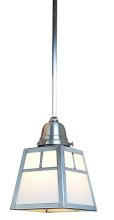 Arroyo Craftsman ASH-1TAM-P - a-line shade one light stem mount pendant with t-bar overlay