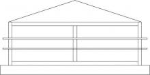 Arroyo Craftsman BEC-15WO-BK - 15&#34; bexley column mount