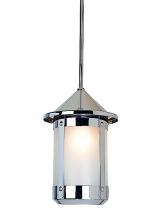 Arroyo Craftsman BSH-7AM-P - 7&#34; berkeley stem hung pendant