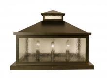 Arroyo Craftsman CAC-16CS-BZ - 16&#34; canterbury column mount