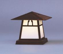Arroyo Craftsman CC-8TF-MB - 8&#34; carmel column mount with t-bar overlay