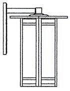 Arroyo Craftsman ETB-14GWC-VP - 14&#34; etoile wall mount