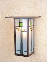 Arroyo Craftsman FW-9LG-BZ - 9&#34; franklin long body flush wall mount