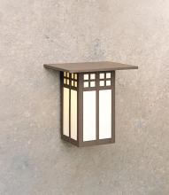 Arroyo Craftsman GW-9BC-S - 9&#34; glasgow flush wall mount