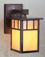 Arroyo Craftsman HB-4LWAGW-VP - 4&#34; huntington wall mount with classic arch overlay