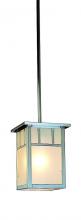 Arroyo Craftsman HSH-4LDTF-MB - 4&#34; huntington stem hung pendant with double t-bar overlay
