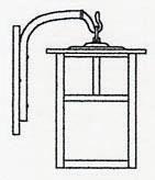 Arroyo Craftsman MB-10TRM-BK - 10&#34; mission wall mount with T-bar overlay
