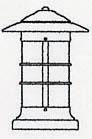 Arroyo Craftsman NC-9LGW-S - 9&#34; newport long body column mount