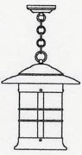 Arroyo Craftsman NH-14TN-BZ - 14&#34; newport pendant