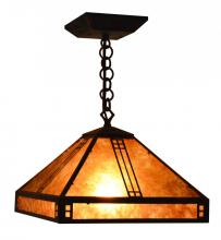 Arroyo Craftsman PH-12CS-RC - 12&#34; prairie pendant