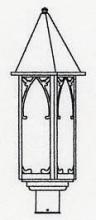 Arroyo Craftsman SGP-10M-VP - 10" saint george post mount