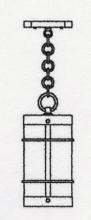 Arroyo Craftsman VH-7NRAM-VP - 7&#34; valencia pendant - no roof