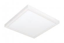 Jesco CM409RA-12S-120V-SW3-WH - JESCO Flush Mount LED 12&#34; Square Alum Slim Trim 22W 3CCT 90CRI WH