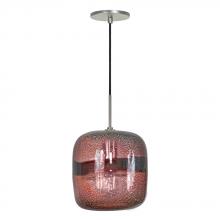 Jesco PD407-PU/BN - 1-Light Line Voltage Pendant & Canopy