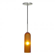 Jesco PD411-AM/BN - 1-Light Line Voltage Pendant & Canopy