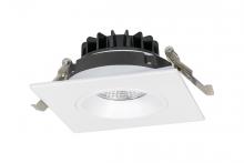 Jesco RLF-4412-SW5-WH - JESCO Downlight LED 4&#34; Square Regressed Gimbal Recessed 12W 5CCT 90CRI WH