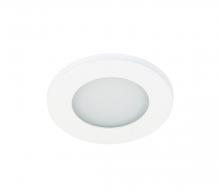 Jesco RLT-2109-WH - JESCO Downlight 2&#34; Round Shower Trim WH