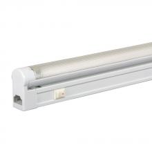 Jesco SG5A-21SW/64-WH - Sleek Plus T5 3-Wire Fluorescent Fixture W/ Rocker Switch