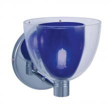 Jesco WS215-BU/CH - 1-Light Wall Sconce LINA - Series 215