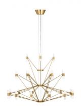 Visual Comfort & Co. Modern Collection SLCH24627NB - Lassell Three Tier Tall X-Large Chandelier
