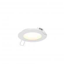 Dals 5004-DW-WH - 4&#34; Round Panel Light With Dim - To - Warm Technology
