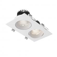 Dals GBR35-CC-DUO-WH - Double Gbr35 Recessed 5 CCT