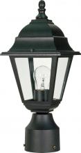 Nuvo 60/3456 - Briton - 1 Light - 14&#34; - Post Lantern - with Clear Glass; Color retail packaging