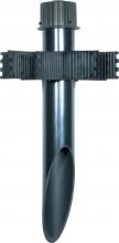 Nuvo SF76/643 - Mounting Post - 2&#39;&#39; Diameter; Black with black cap