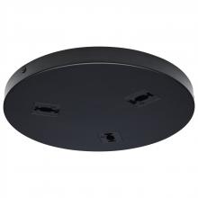 Nuvo TP249 - Triple Monopoint Adapter; Round; Black Finish