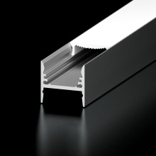Diode Led DI-CHB-A1-90B - Channel Bundle, A1, 90 in., Black, 2 Fully Diffused Covers, 2 open end caps, 2 slotted end caps