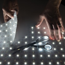 Diode Led DI-24V-PS35-15W-160-2009 - PURALIGHT FLEX Sheet, 24V, 3500K, 20x9 inch, 15W, 160 Degree Beam Angle
