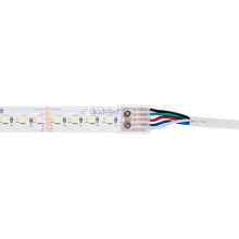 Diode Led DI-TB-RGBW-96SPL-TTW-1 - VALENT RGBW Tape Lt Terminal Block Splice Connector, 12mm, Tape-to-Wire, 96 in.Splice Wire-Pack of 1