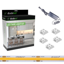 Diode Led DI-KIT-24V-STMLT4PG96-3500 - STREAMLITE 400 Tape Light, 24V, 3500K, 16.4 ft. Spool with Plug-In Adapter