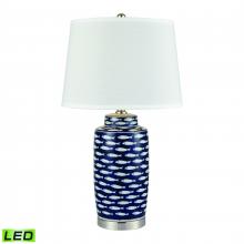 ELK Home 77026-LED - Azul Baru 27&#39;&#39; High 1-Light Table Lamp - Blue - Includes LED Bulb