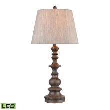 ELK Home 77179-LED - Rhinebeck 30&#39;&#39; High 1-Light Table Lamp - Aged Wood - Includes LED Bulb