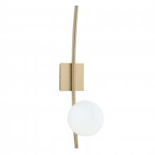 ELK Home 9681-SB-OP - Perch 24&#39;&#39; High 1-Light Sconce - Satin Brass