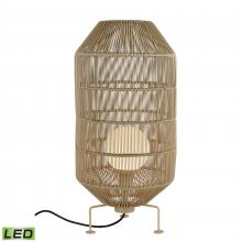 ELK Home D4622-LED - Corsica 32&#39;&#39; High 1-Light Outdoor Floor Lamp - Beige - Includes LED Bulb