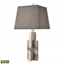 ELK Home D4668-LED - Rochester 32&#39;&#39; High 1-Light Table Lamp - Brushed Nickel - Includes LED Bulb