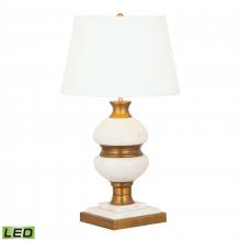 ELK Home D4725-LED - Packer 30&#39;&#39; High 1-Light Table Lamp - Aged Brass - Includes LED Bulb