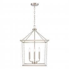ELK Home EC89814/4 - Emmett 17&#39;&#39; Wide 4-Light Pendant - Brushed Nickel