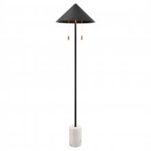 ELK Home H0019-11111 - Jordana 58&#39;&#39; High 2-Light Floor Lamp - Matte Black