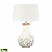 ELK Home H0019-7993-LED - Elinor 32&#39;&#39; High 1-Light Table Lamp - White - Includes LED Bulb